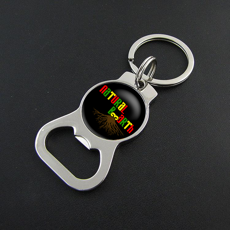 Custom Print-on-Demand Keychain Bottle Opner